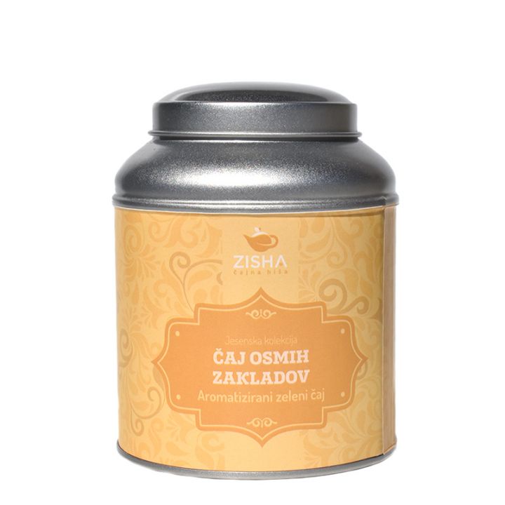 Aromatizirani zeleni Čaj osmih zakladov Velika šatulja