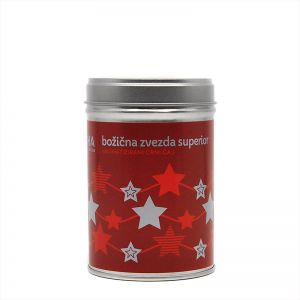 Aromatizirani črni čaj Božična zvezda Superior v šatulji