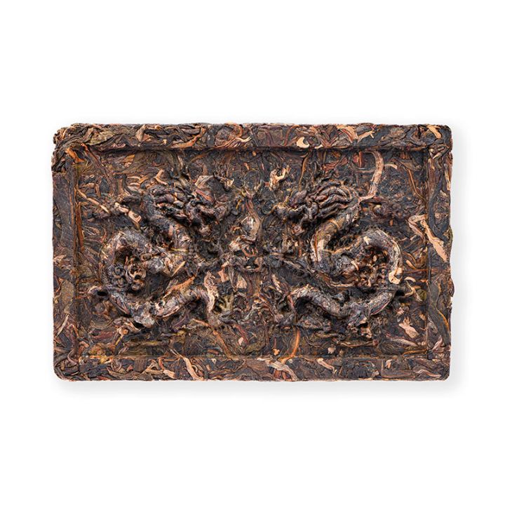 China pu'erh double dragons beeng cha - sheng