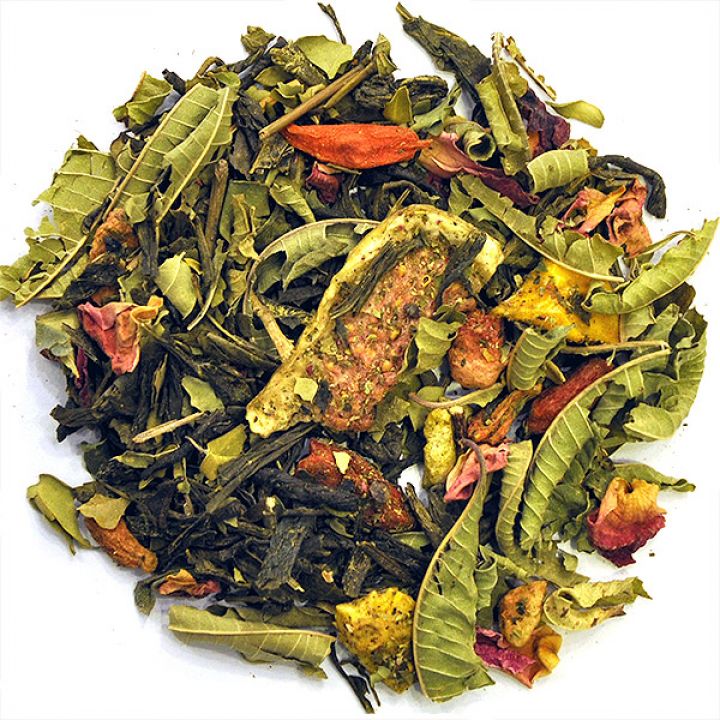 Aromatizirani zeleni čaj Tropska moringa