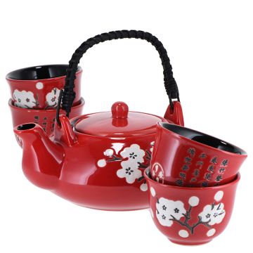 Čajni set iz porcelana Cherry Blossom
