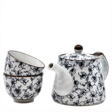 Čajni set iz porcelana Furawa