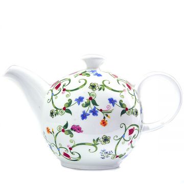 Čajnik iz porcelana Fleurette