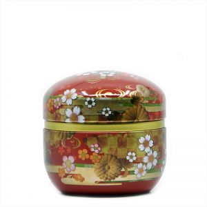 Japonska šatulja za čaj Kaze 60g Rdeča
