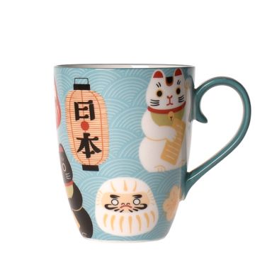 Skodelica iz porcelana Kawaii Japan