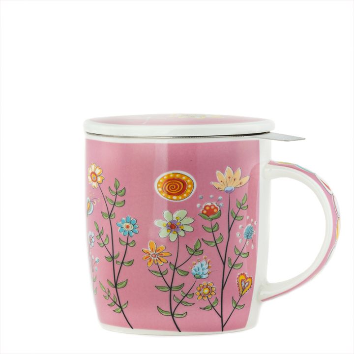 Skodelica iz porcelana Flower 320ml