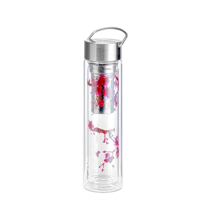 Flowtea steklenica za čaj Cherry blossom